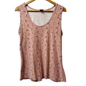 Rue 21 +‎ Women’s Floral Print Pink Multicolor Tank Top Size 2X